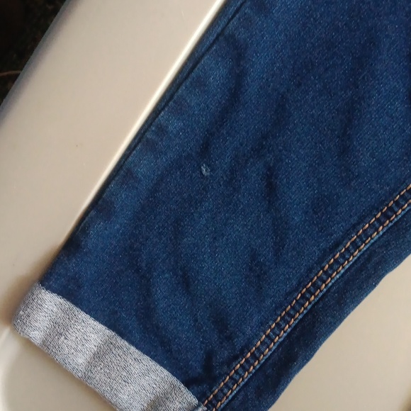 Justice cuffed capri denim pants - Picture 2 of 3